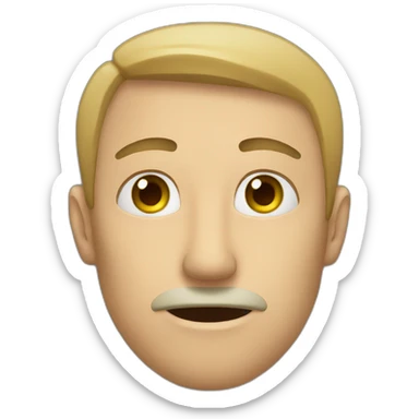 A man points to his eye sticker