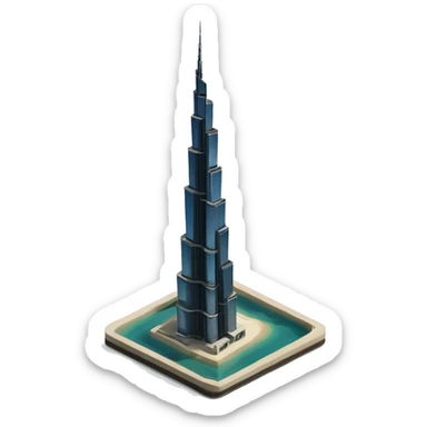 Burj Khalifa sticker