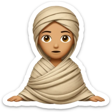 Mummy sticker