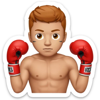 box fighter el canelo sticker