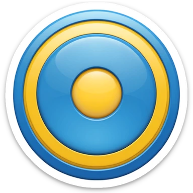 The TV Globo logo represents the Earth viewed through a television screen, symbolizing the global reach of television, with its iconic design featuring concentric circles and a central cutout, evolving over time with different colors sticker