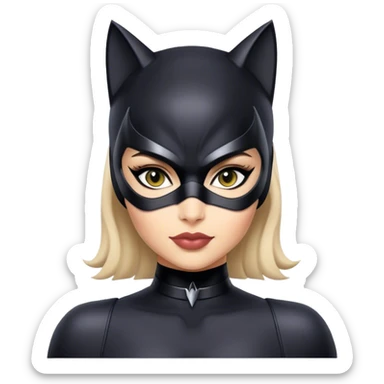Drag cat woman sticker