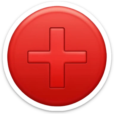 red minus symbol sticker