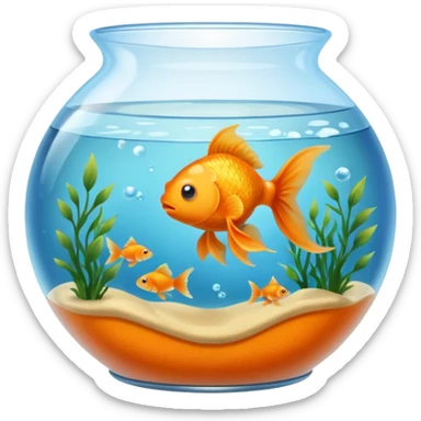 Goldfish  fairytale  sticker