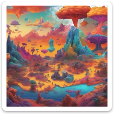 Fear and Loathing in Las Vegas sticker