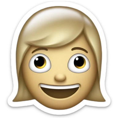 AOL instant messenger logo sticker