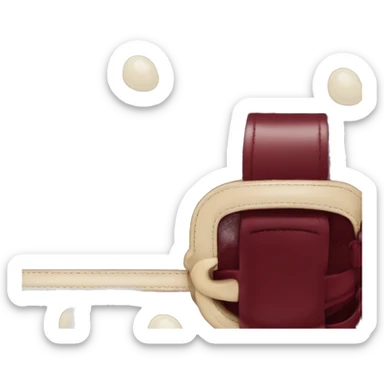 maroon gucci bag sticker