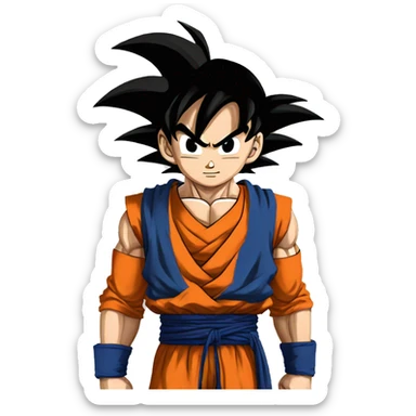 Goku dbz sticker