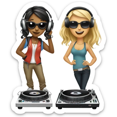 DJs sticker