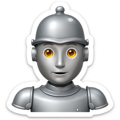 Tin Man from Oz sticker