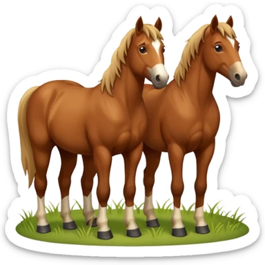 horses sticker