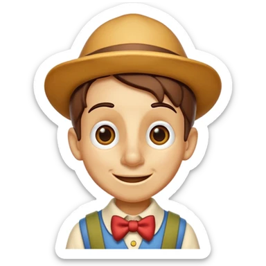 pinocchio sticker