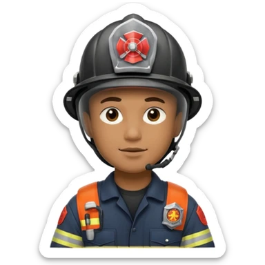 Firefighter  sticker