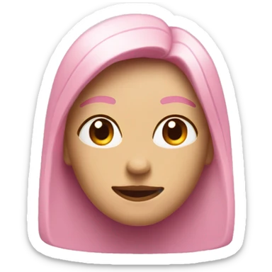 Aesthetic light pink Netflix logo sticker