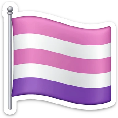 Lesbian flag  sticker