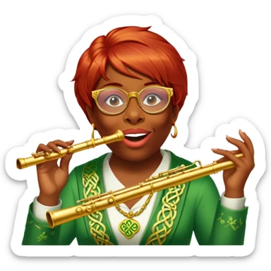 Irish Musician sticker