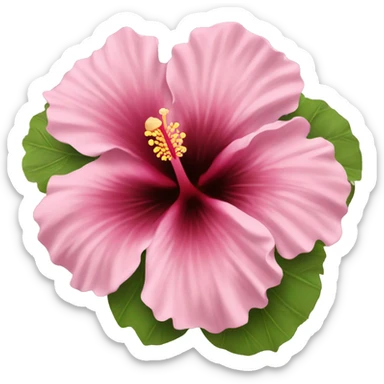 Hibiscus  sticker