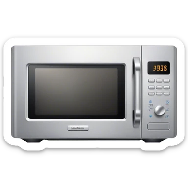 microwave  sticker