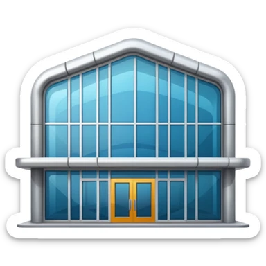 gym facade sticker