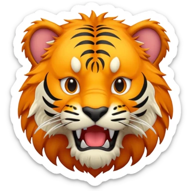 Saber tooth tiger emoji? sticker