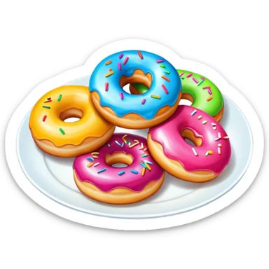 Donuts  sticker