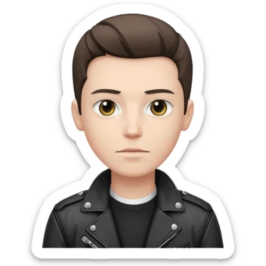 Connor from detroit become human sticker