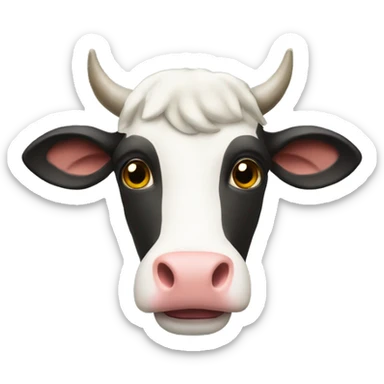 Mucca con mutande sticker