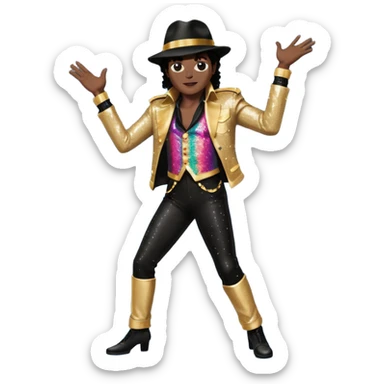 Maichel jackon bailando  sticker
