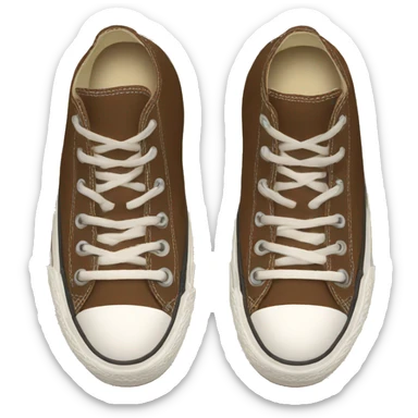 brown converse sticker
