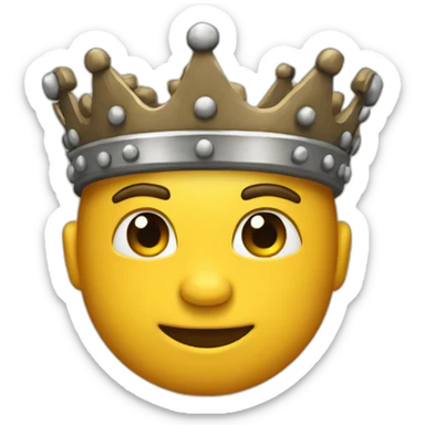 Rugged skill with a crown sticker