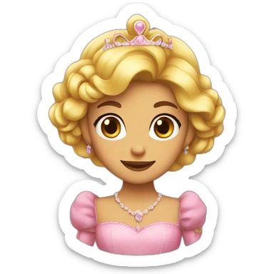 dulce prinsesa sticker