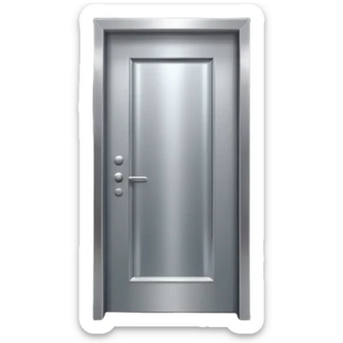 hotel room door modern hallway with spotlight up sticker