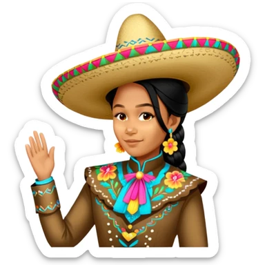 Charro Performer sticker