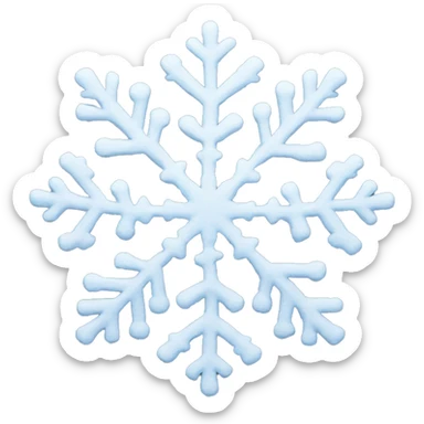 Snowflake  sticker