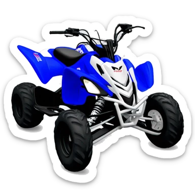Yamaha raptor quad sticker