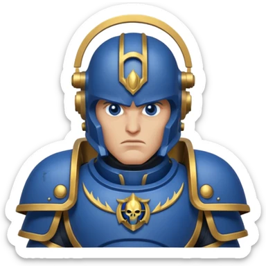 warhammer 40k Primarch Roboute Guilliman sticker