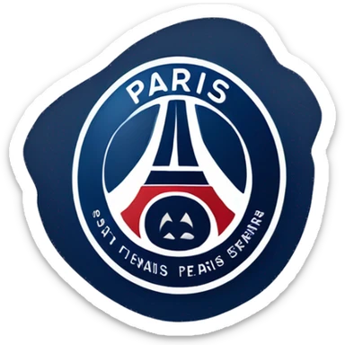 Logo Paris Saint Germain sticker