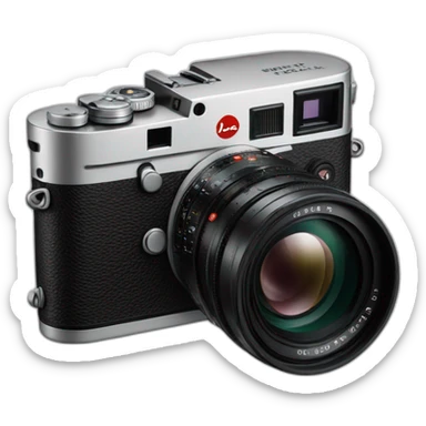 leica m camera sticker