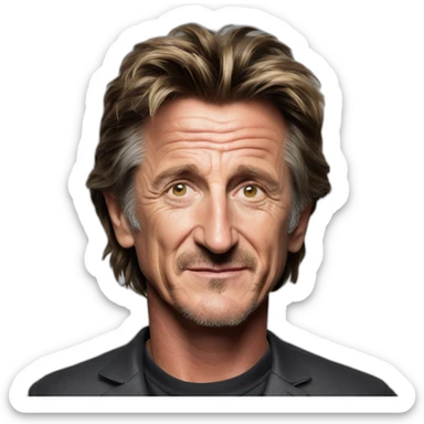 Sean penn sticker