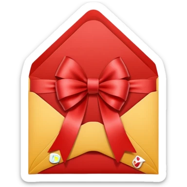 birthday greeting card envelope gift logo sticker