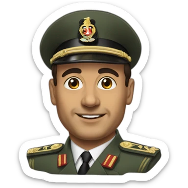 Abdel Fattah al-Sissi sticker