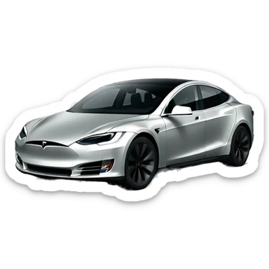 tesla sticker