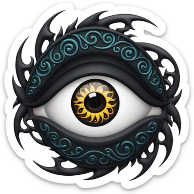 Eye of chaos sticker