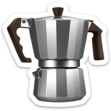 moka-pot-chrome sticker
