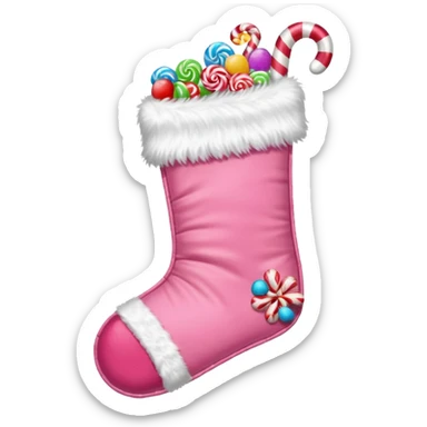 Natale rosa sticker