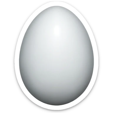 black _and_white shiny dragon egg sticker