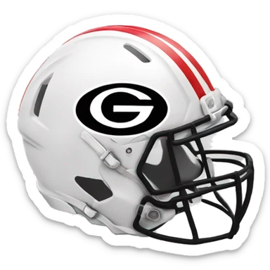 Georgia Bulldogs Football Helmet sticker