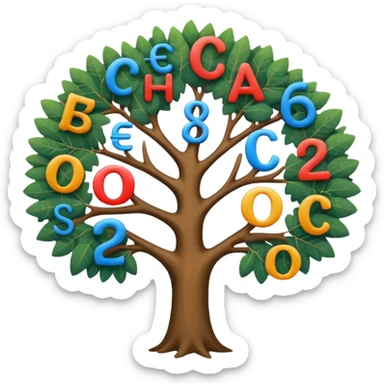 ramo della matematica sticker