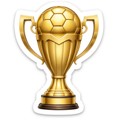 World Cup trophy sticker