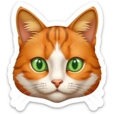 gato pensativo sticker